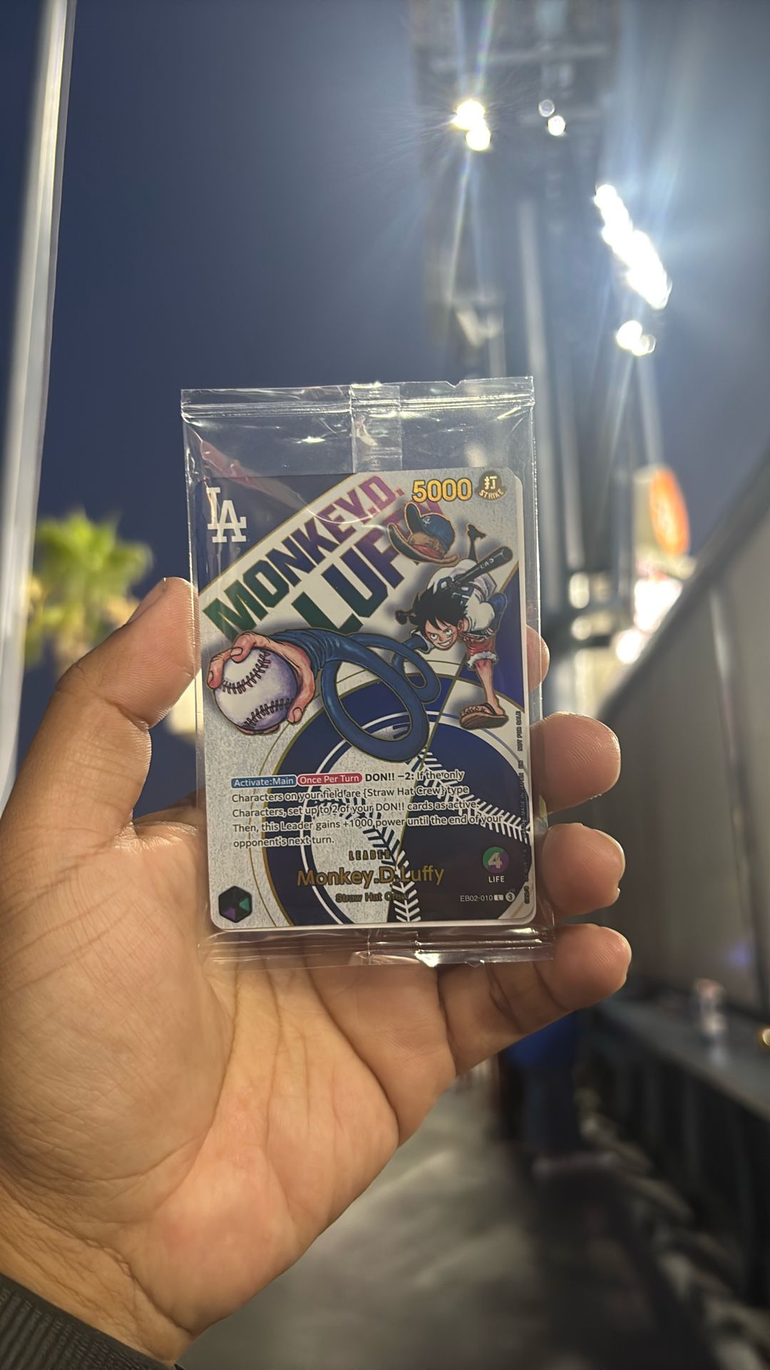 ONE PIECE x DODGERS CARD GAME COLLECTIBLE