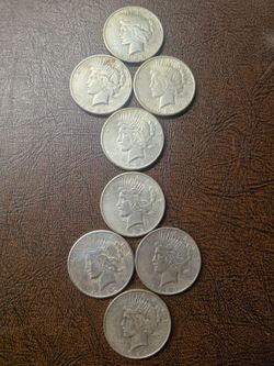 Peace Dollar Lot 90% Silver