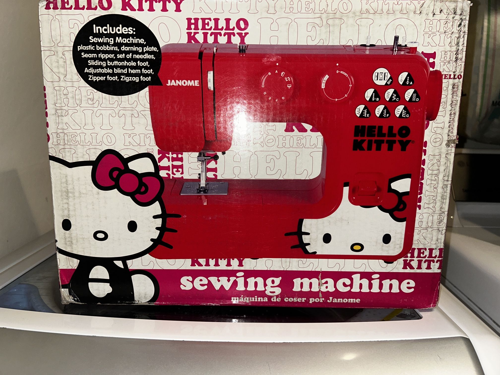 Hello Kitty Sewing Machine