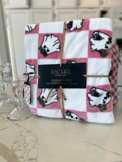 Rachel Roy Ghost With Tiara Plush Blanket
