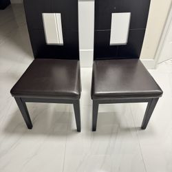 Leather Chair Set Of 2