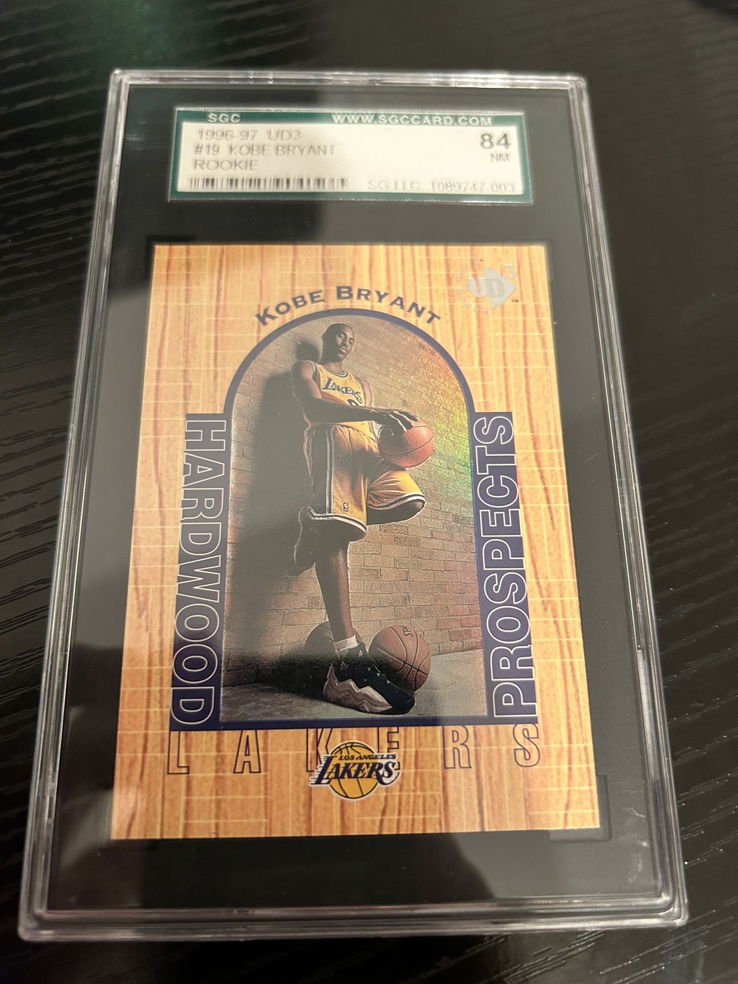 Kobe Bryant Upper Deck Hardwood Prospects Collectibles & Art