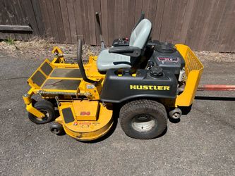 Hustler zero turn mower
