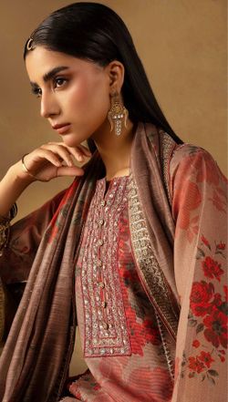 Embroidered Lawn Dress