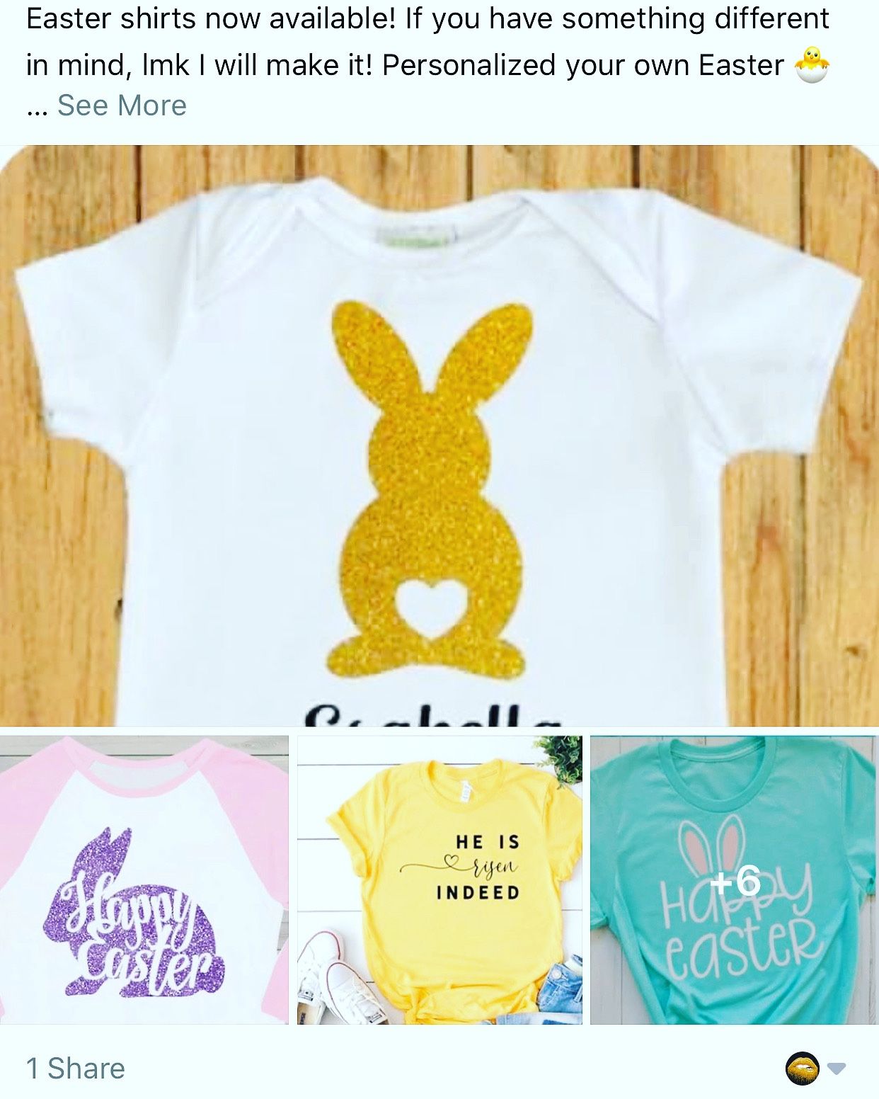 Customize Easter shirts or of any kind