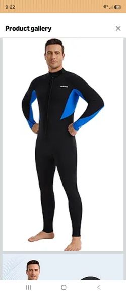 Brand New 3mm Ultra-Stretch Wetsuit for Men