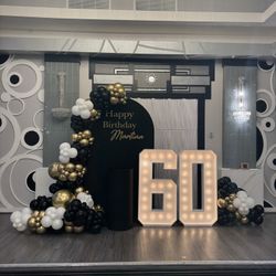 Birthday Balloon Setups 