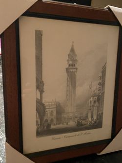 Framed picture of Venice Italy!