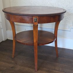 Vintage Drum Table, Nice Condition