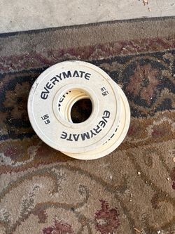 1.5lb weight plates pair
