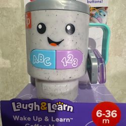 Fisher-Price Laugh & Learn Wake Up & Learn Coffee Mug