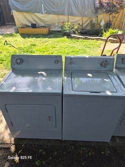 WASHER N ELECTRIC DRYER FOR SALE 350 30 DAY WARANTY DELIVERY AVAILABLE ALSO DO REPAIRS