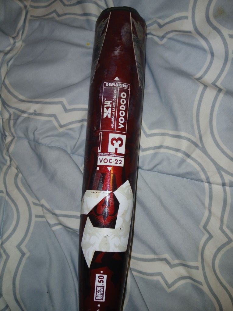 Demarin Voodoo One Bbcor Baseball Bat 32 Inch Length