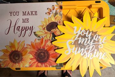 Sunflower decor