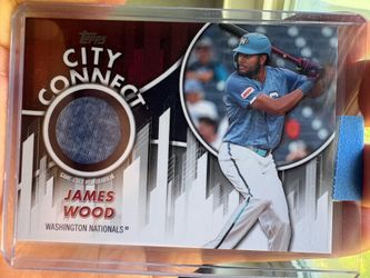 James Wood Rookie relic