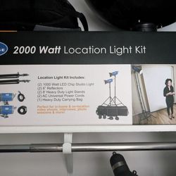 2000 Watt Location Light Kit