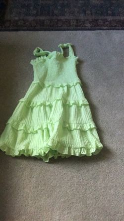 Lime dress