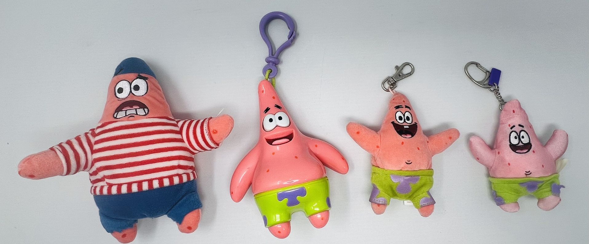 Patrick Star TY And Other Plush Beanie Babies