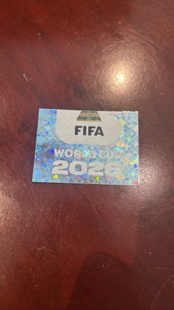 Bottom half of World Cup sticker