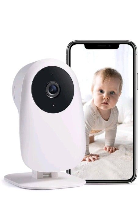 Nooie Cam Indoor 1080P Home Security Camera, Night Vision,Motion/Sound Detection