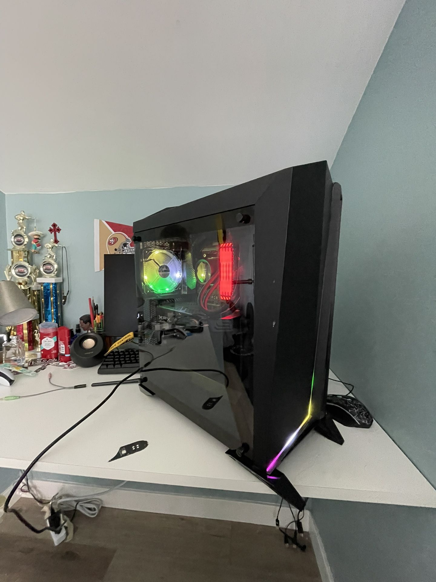 Custom Gaming PC (500GB SSD, 1TB HDD, AMD Ryzen 9 5900X, RX 580, 3.4 GHz, 32GB)