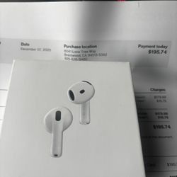 AirPods 4 With Active Noise Cancellation 