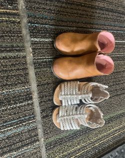 Toddler Boots and Sandals Bundle Size 6