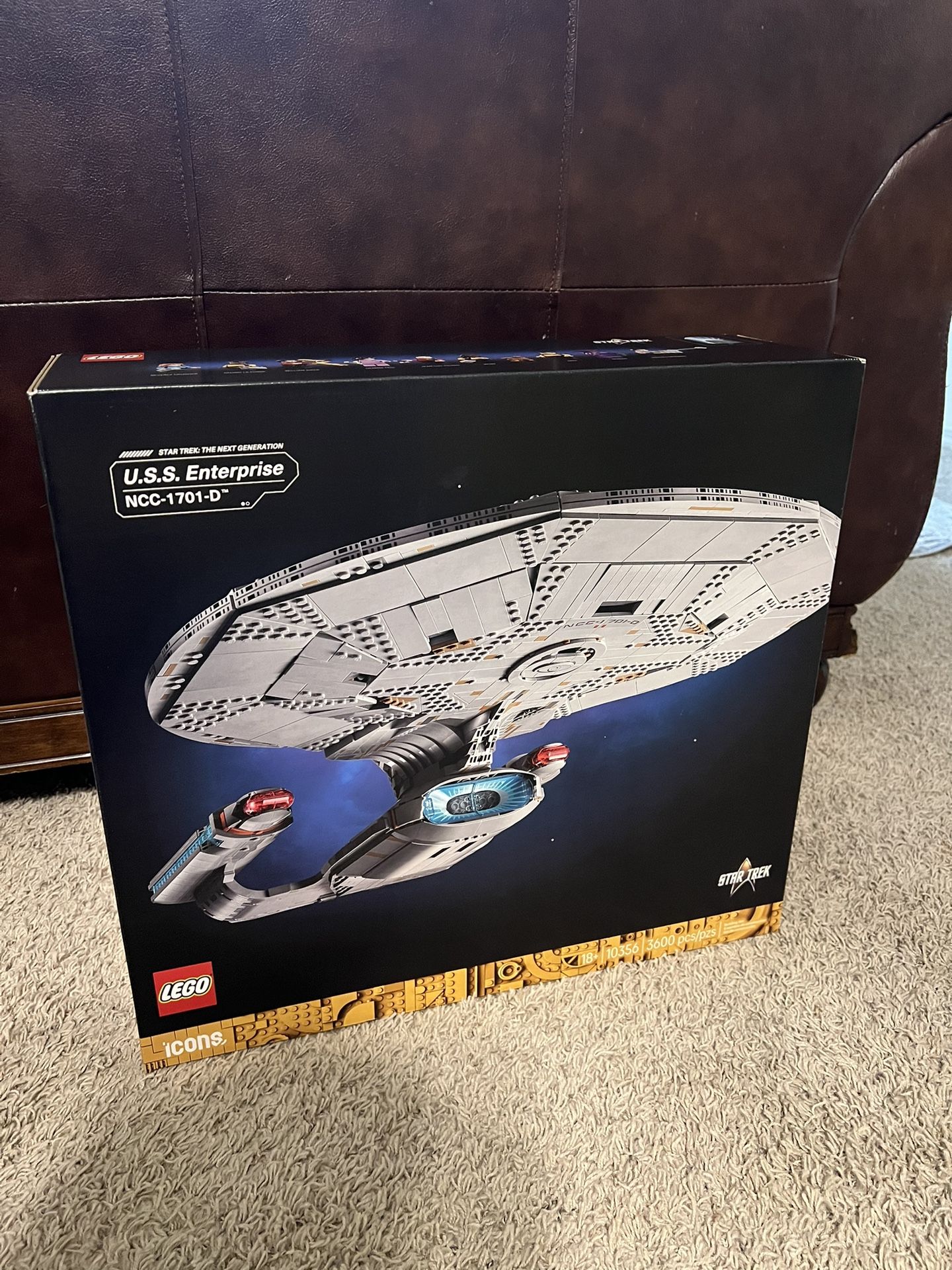 Lego Star Trek Starship Enterprise 10356 Sealed