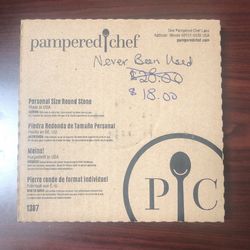 Pampered Chef’s Round Stone 