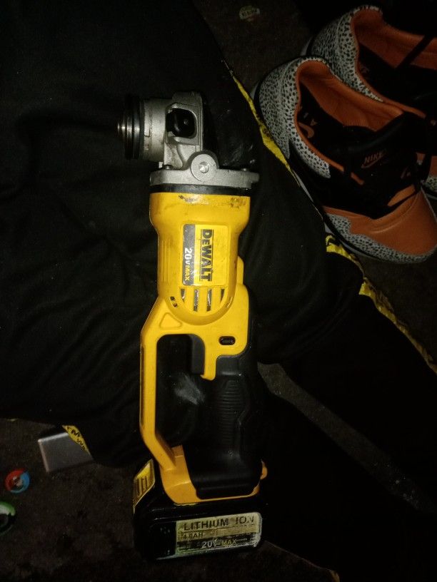 DeWalt Cordless Angle Grinder 20volt