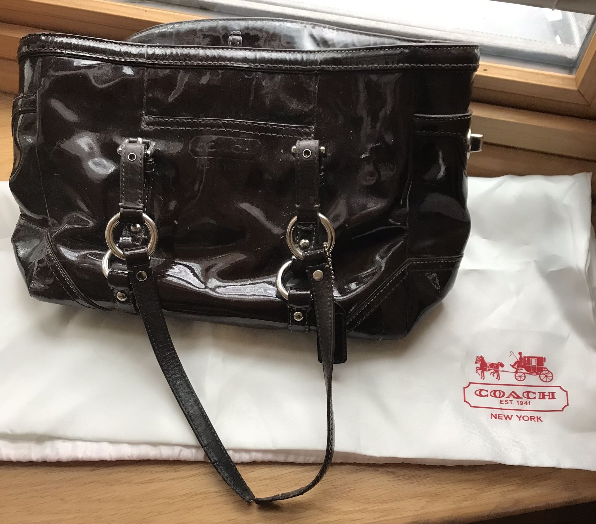COACH Purse, Dust Cover