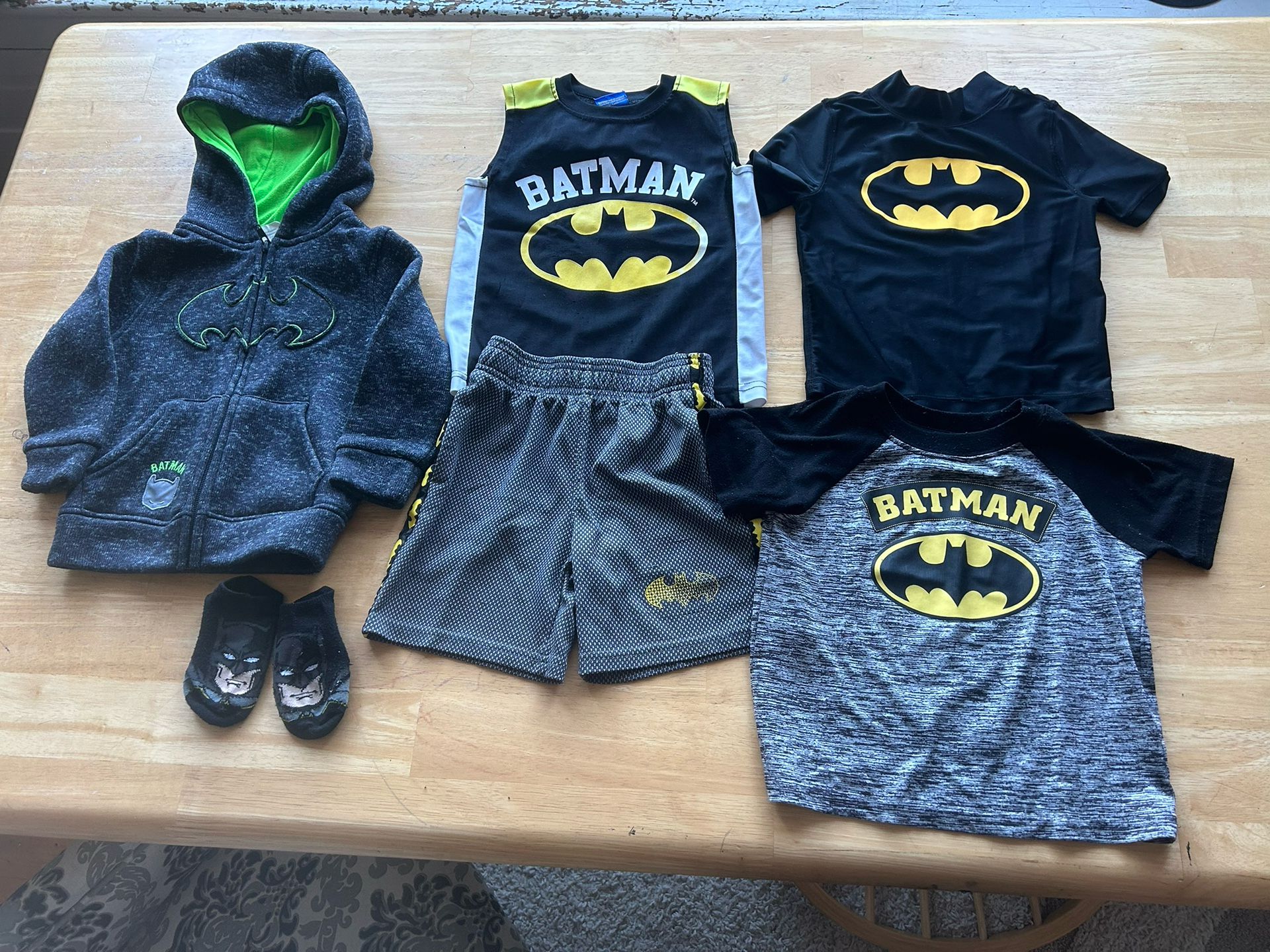 Batman 3t Clothes Bundle Set 