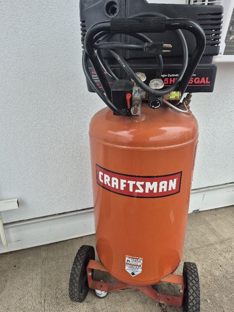 Craftsman 25 gal 130 psi max