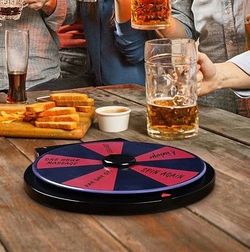 WinSpin 10" Double Sided Prize Wheel Board 10 Slots Spinning Game