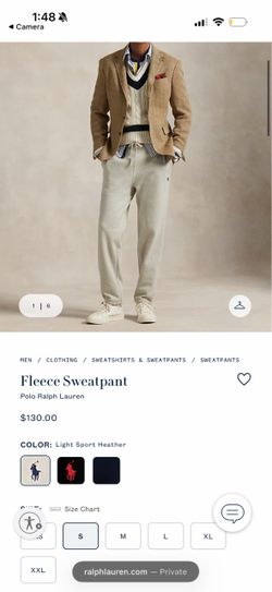 Polo sweatpants