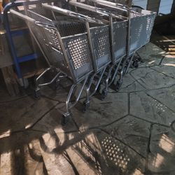 4 Smaller Shopping Carts