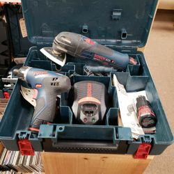 Bosch 12 Volt Multi Tool And Screwdriver Kit