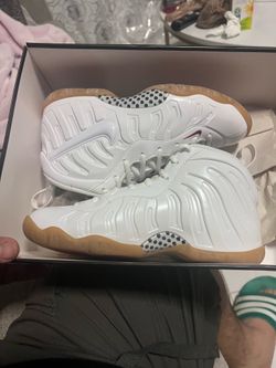 Nike foamposite white Gucci rare ds sz6