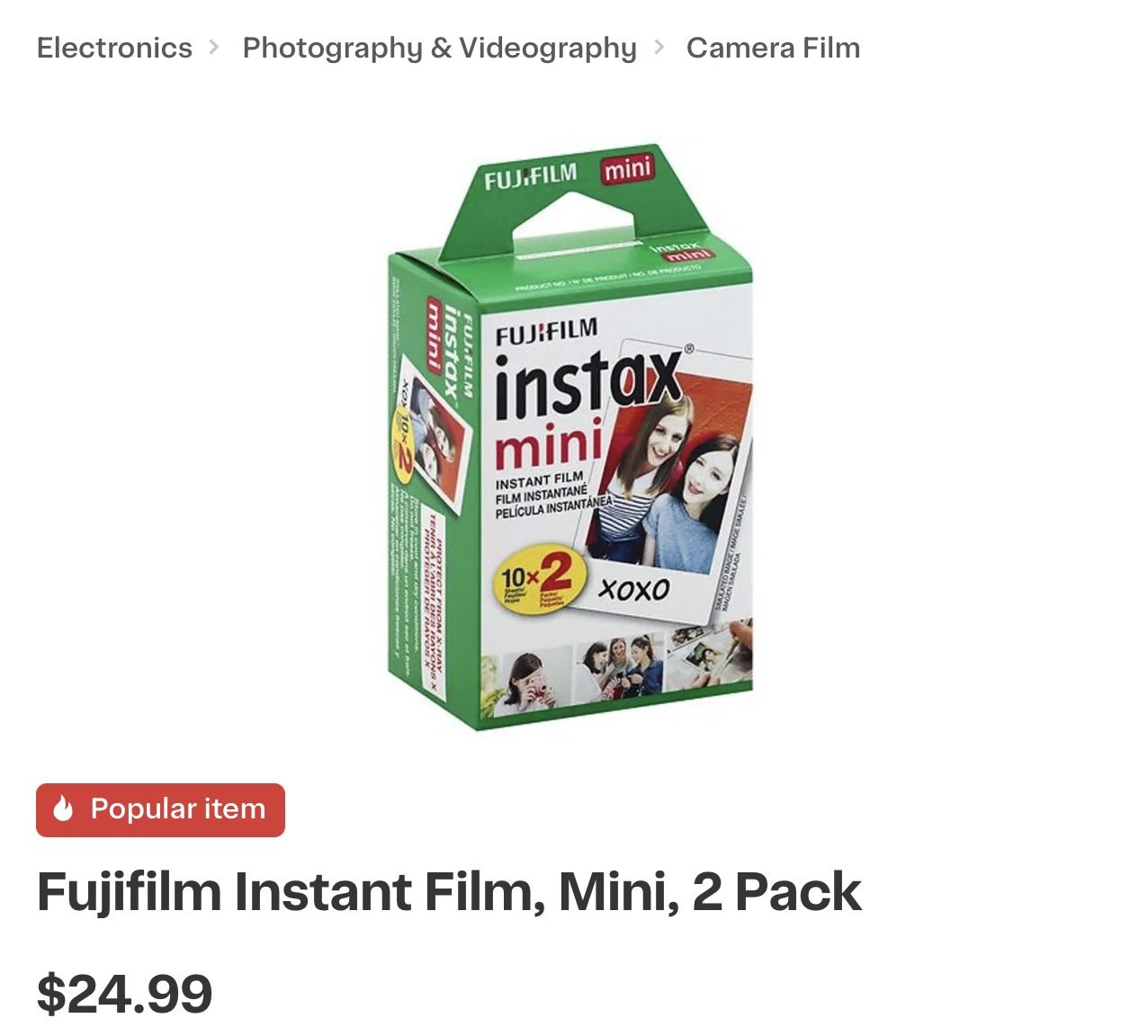 Polaroid Film Instax