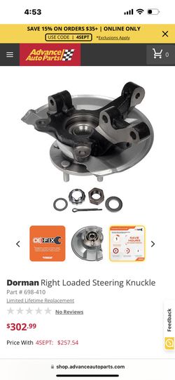 Right Complete Knuckle 