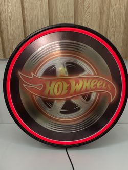 Hot Wheels Sign Usb Powered