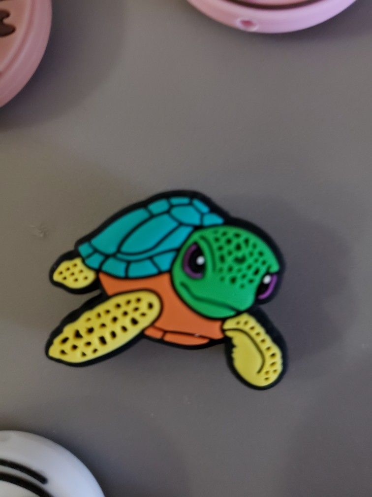 Sea Turtle Silicone Focal Bead