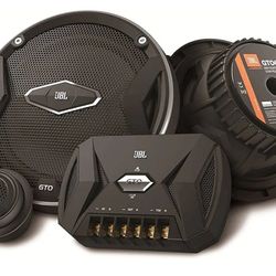 JBL GTO609C 270 Watts 6-1/2" Premium Car Audio Component Stereo Speaker System with Patented Plus One Woofer-Cone Technology

