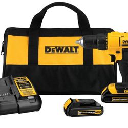 DEWALT 20V Max Cordless Drill/Driver Kit, 2 Batteries and Charger Included