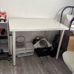 White Desk IKEA 