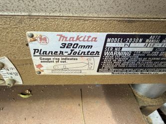 Makita  planner jointer