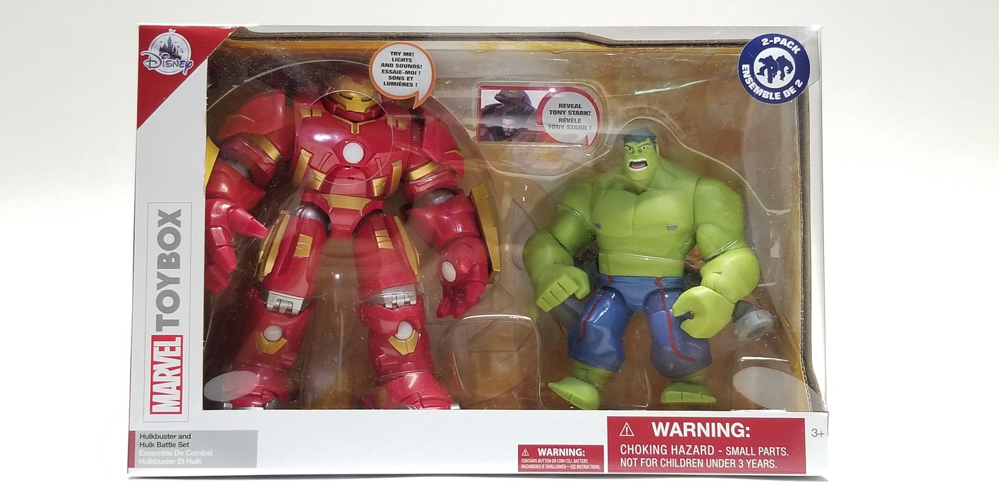 Disney Marvel Toybox Action Figure Collection Hulkbuster & Hulk Battle Set