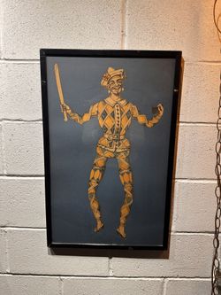 Wall Art Vintage Jester