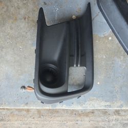Driver Side Front Stock Fog Light Cover 