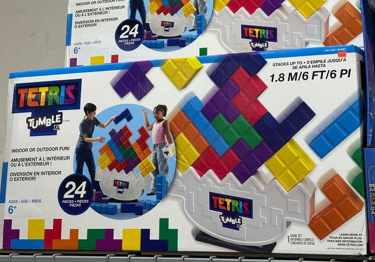 Giant Tetris Tumble Game Set